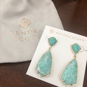 Kendra Scott turquoise earrings